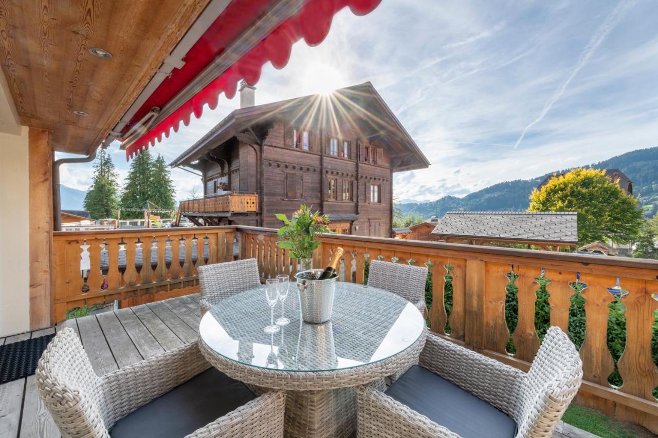 Chalet Balthazar Villars-sur-Ollon Exteriér fotografie